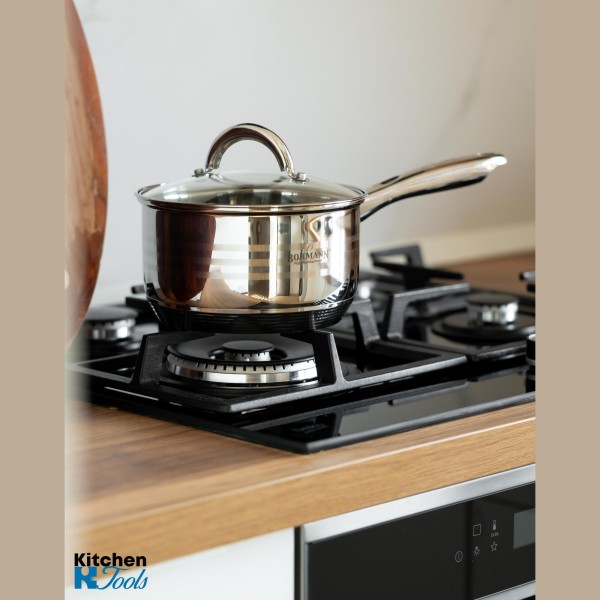 Тенджера от неръждаема стомана с капак - 3.6л