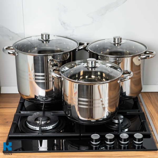 Комплект от 6 тенджери Bohmann, индукция