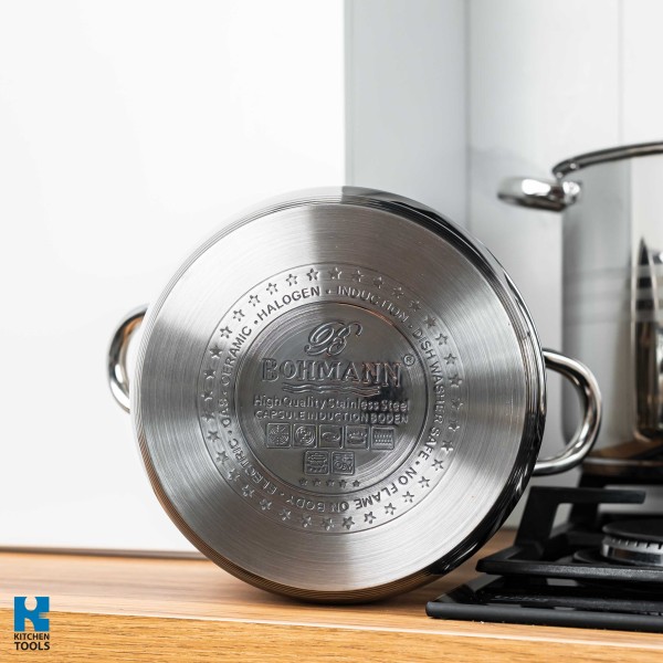 Комплект от 6 тенджери Bohmann, индукция