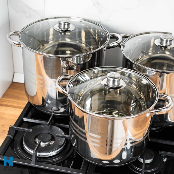 Комплект от 6 тенджери Bohmann, индукция