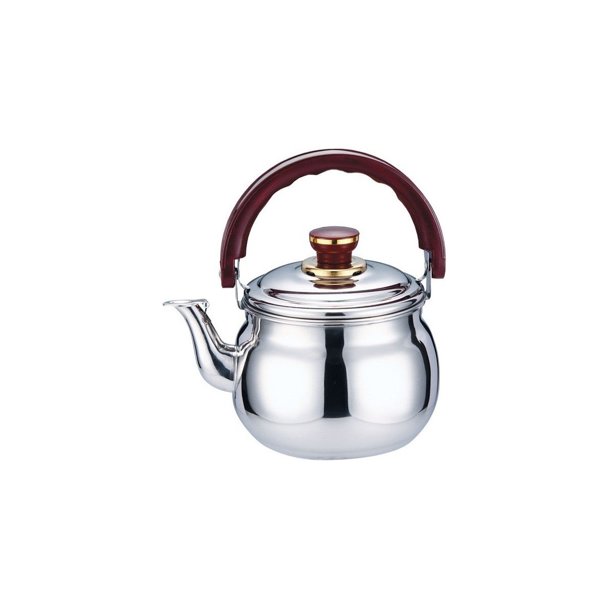 Иноксова кана със свирка 2.5 л