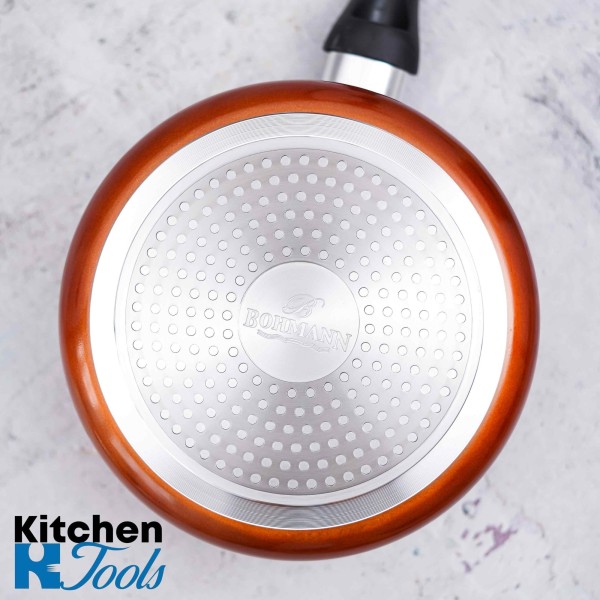 Алуминиев тиган за сос 20х9,5 см с капак