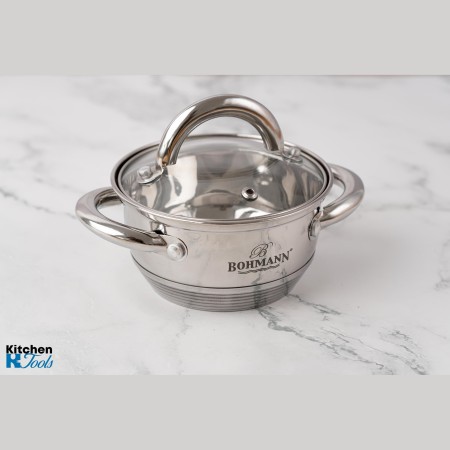 Тенджера неръждаема стомана 700 мл - Bohmann