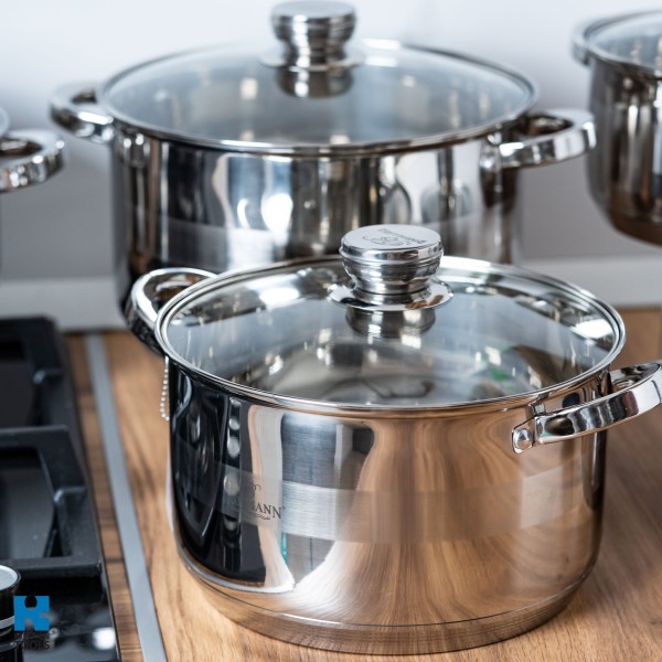 Комплект тенджери Bohmann - 12 части, индукция