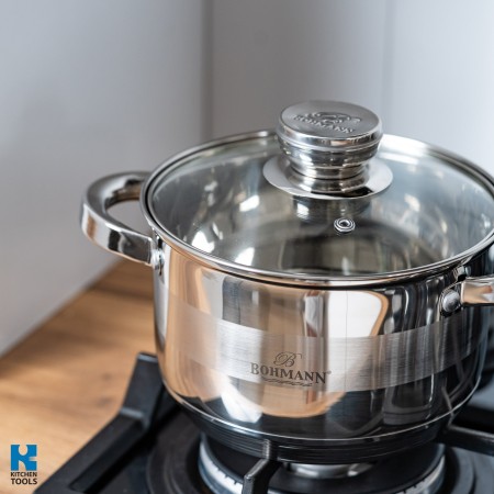 Комплект тенджери Bohmann - 12 части, индукция