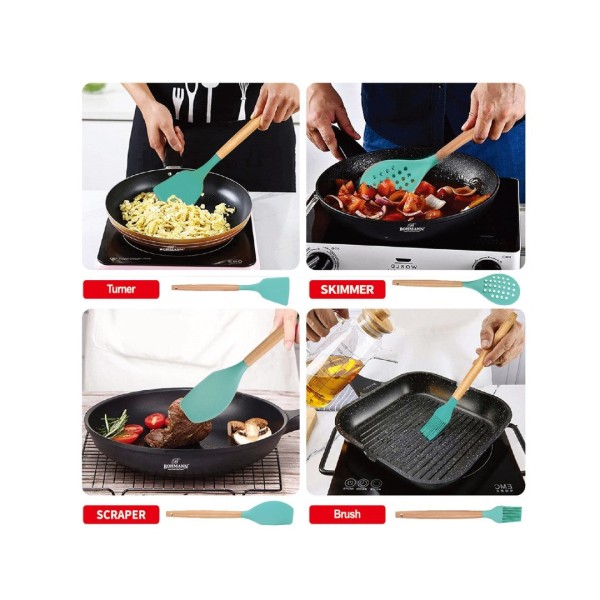 Комплект кухненски прибори Bohmann, 8 части