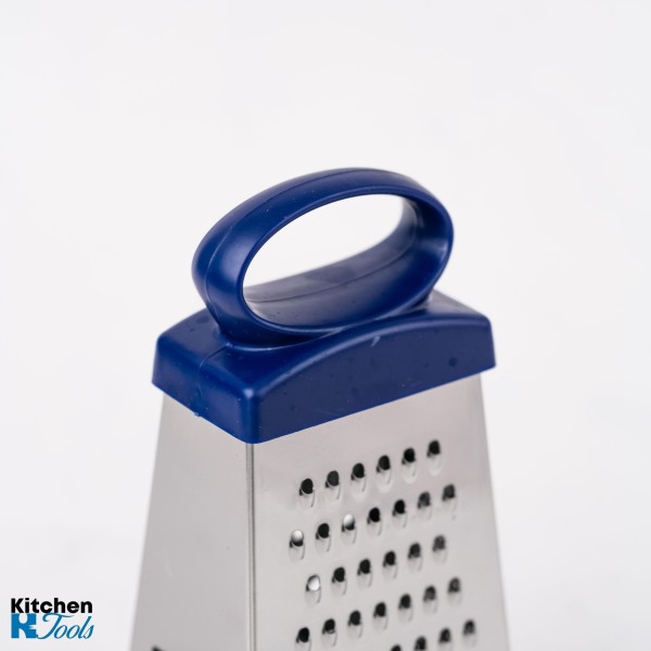 Мини ренде с 4 страни, 12 см, силиконова дръжка/основа, неръждаема стомана, Bohmann