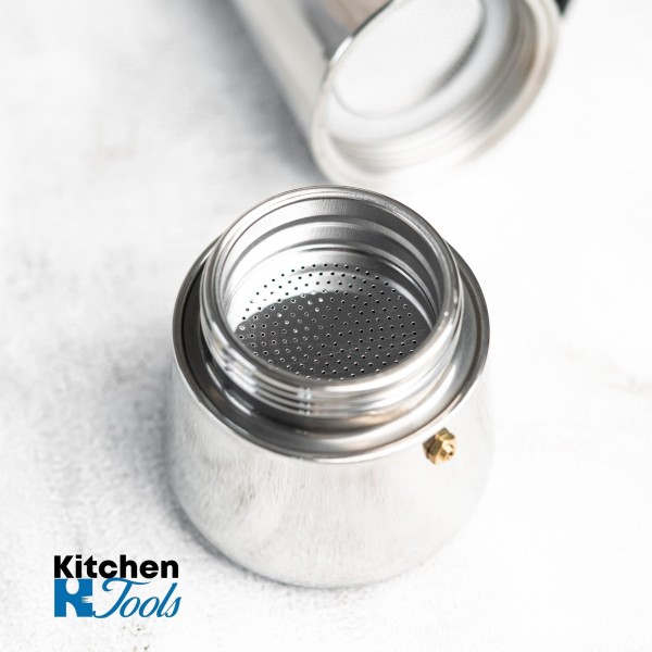 Кафемашина неръждаема стомана, 9 чаши