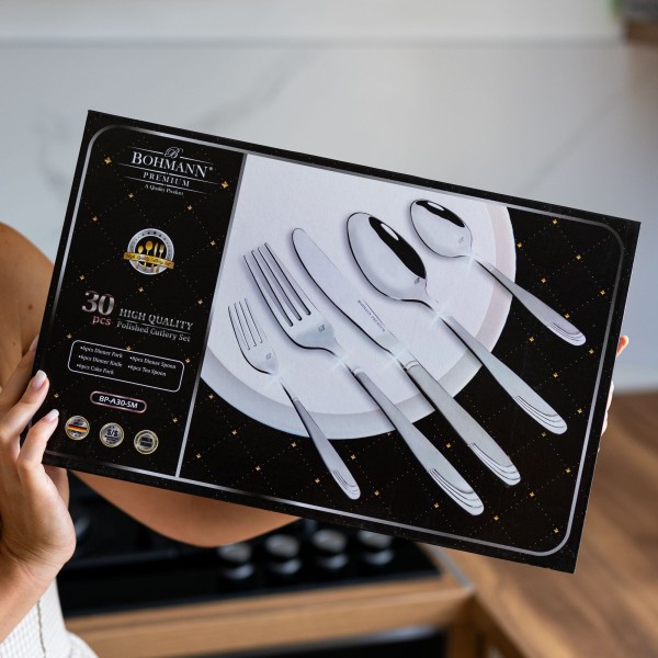 Комплект прибори 30 части Bohmann Premium