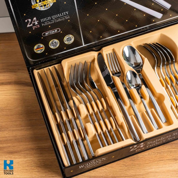 Комплект прибори Bohmann Premium 24 части