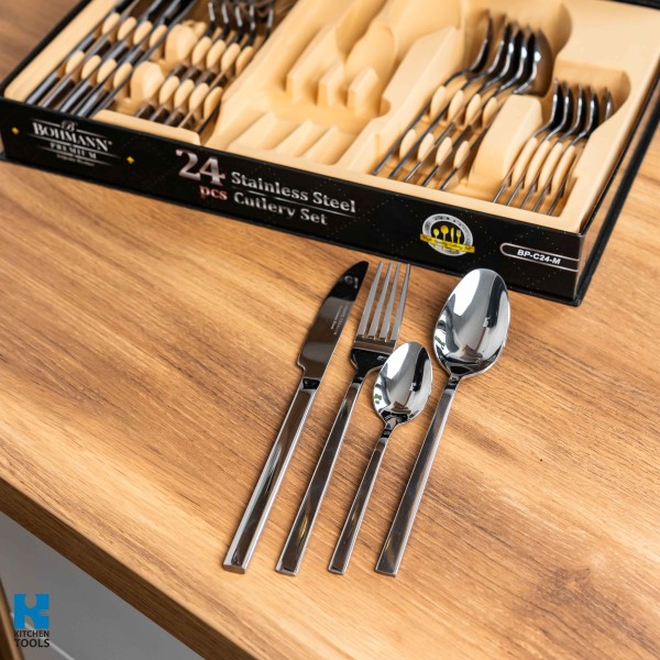 Комплект прибори Bohmann Premium 24 части