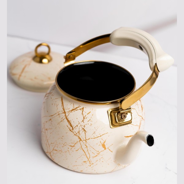 Емайлиран чайник 2.5л, Goldmann