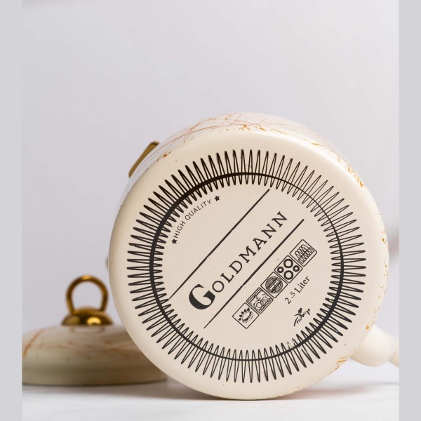 Емайлиран чайник 2.5л, Goldmann