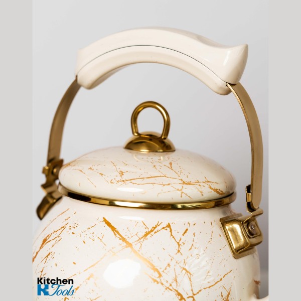 Емайлиран чайник 2.5л, Goldmann