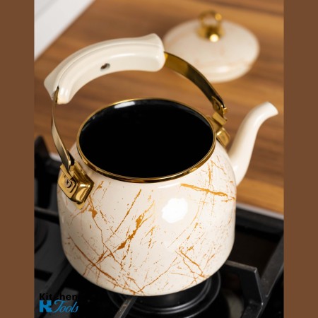 Емайлиран чайник 2.5л, Goldmann