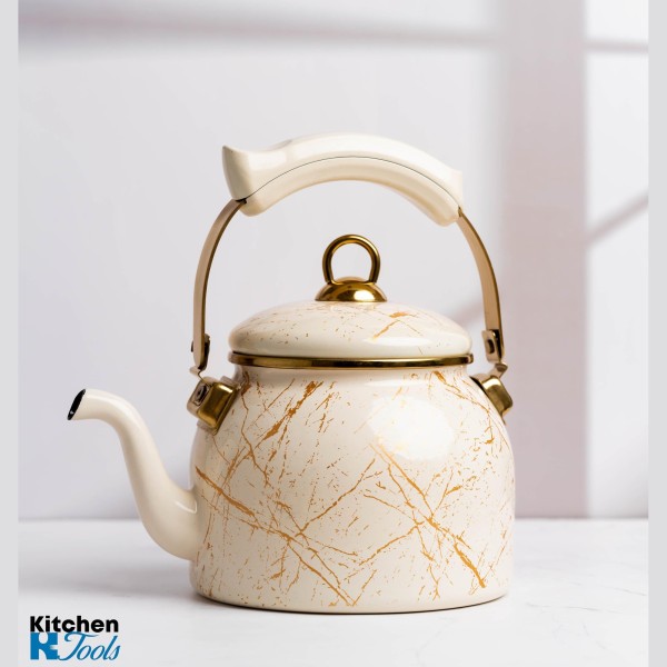 Емайлиран чайник 2.5л, Goldmann