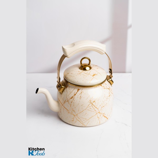 Емайлиран чайник 2.5л, Goldmann