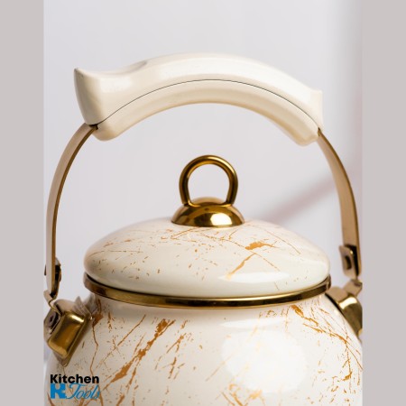 Емайлиран чайник 2.5л, Goldmann
