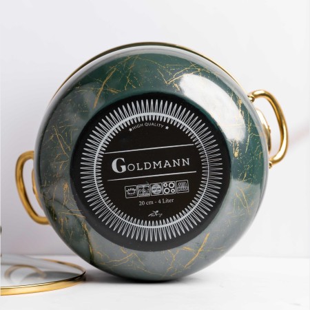 Емайлирана тенджера 4L, Goldmann