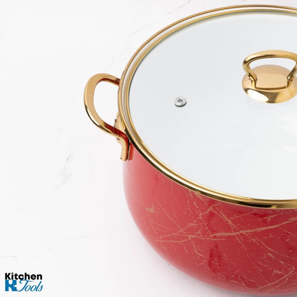 Емайлирана тенджера 20см, 4л, Goldmann