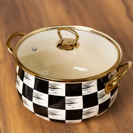 Емайлирана тенджера 22x13 см, 5 литра