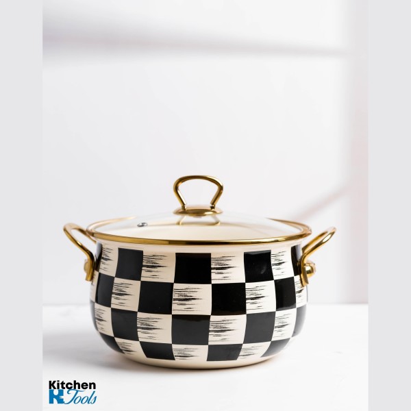 Емайлирана тенджера 22x13 см, 5 литра