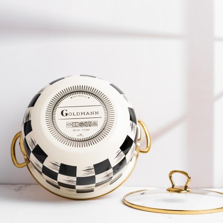 Емайлирана тенджера 22x13 см, 5 литра