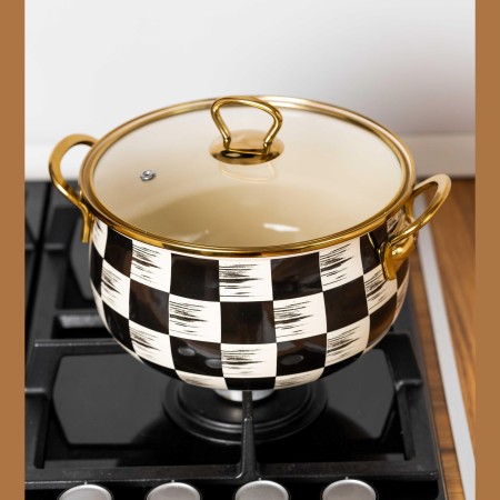 Емайлирана тенджера 22x13 см, 5 литра