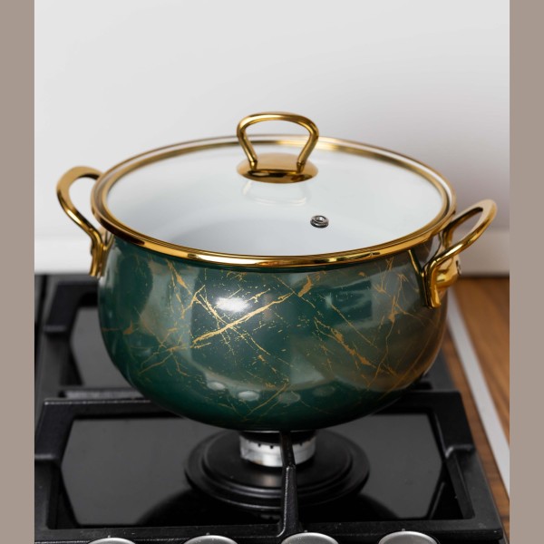 Емайлирана тенджера Goldmann 5л