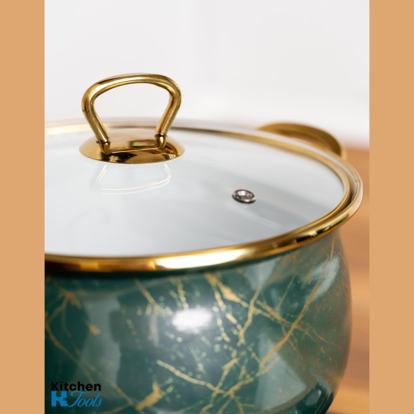 Емайлирана тенджера Goldmann 5л