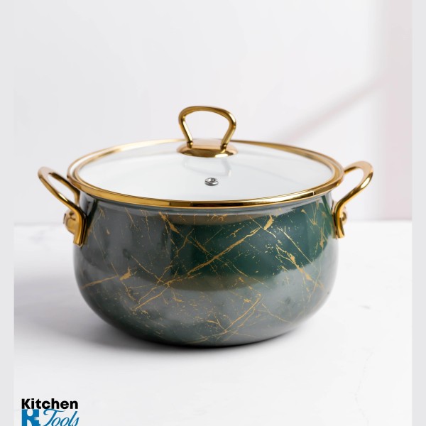 Емайлирана тенджера Goldmann 6.2L