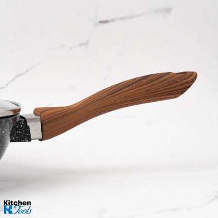 Висок лят алуминиев тиган Goldmann 24x7 см