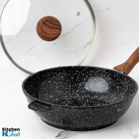 Висок лят алуминиев тиган 28см Goldmann