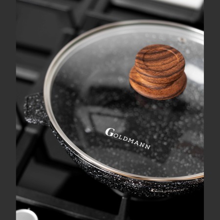 Висок лят алуминиев тиган 28см Goldmann