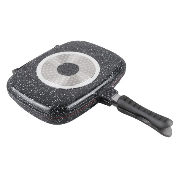 Лят алуминиев двоен тиган 32см - Goldmann