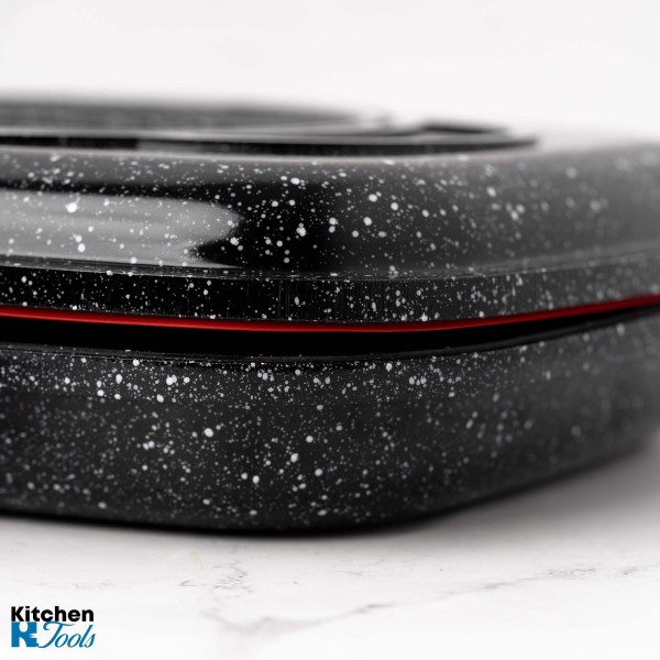 Лят алуминиев двоен тиган 32см - Goldmann