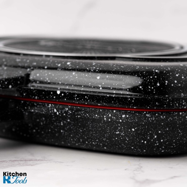 Лят алуминиев двоен тиган 32см - Goldmann