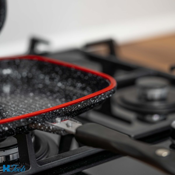 Лят алуминиев двоен тиган 32см - Goldmann