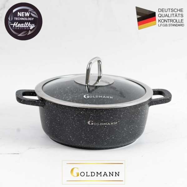 Тенджера Goldmann, 6.5 л, керамика