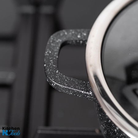 Златна тенджера 7.9L с керамично покритие