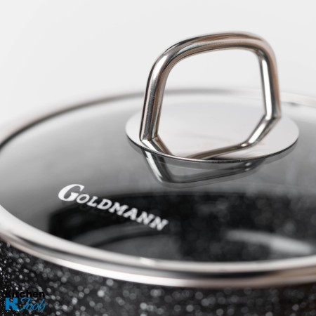 Златна тенджера 7.9L с керамично покритие