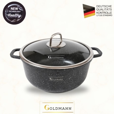 Тенджера алуминий 32x13,5 см, 9,9 л - Goldmann
