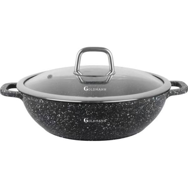 Лята алуминиева тенджера Goldmann, 32x8.5 см