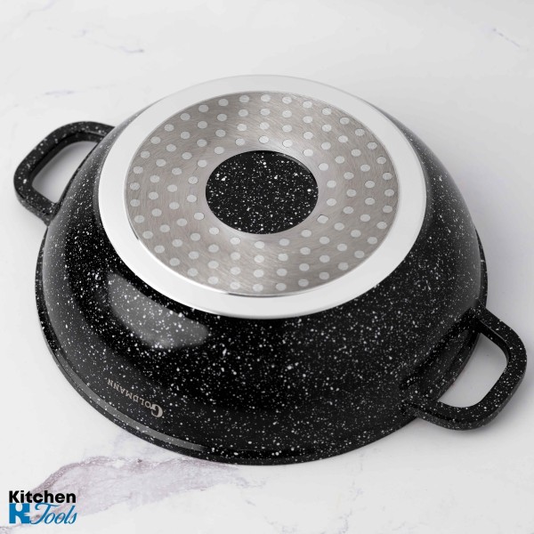 Лята алуминиева тенджера Goldmann, 32x8.5 см