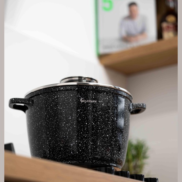 Тенджера алуминий 10L с керамично покритие