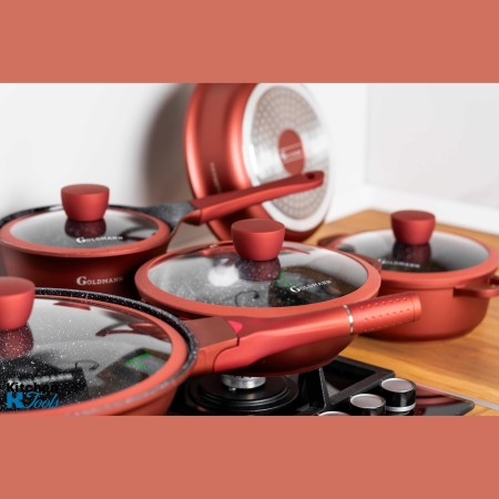 Комплект ляти алуминиеви съдове 9 части