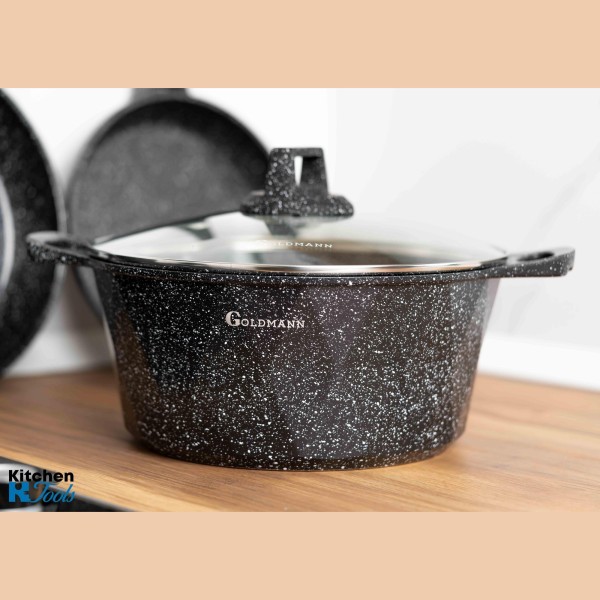 Комплект алуминиеви съдове Goldmann - 10 части