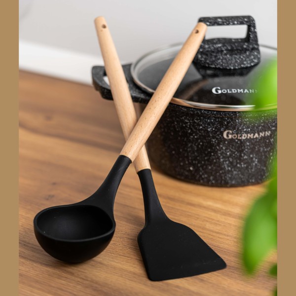 Комплект алуминиеви съдове Goldmann - 10 части