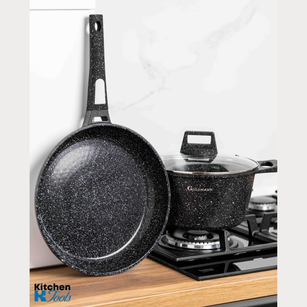 Комплект алуминиеви съдове Goldmann - 10 части