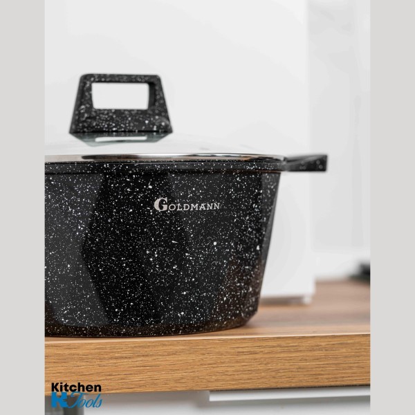 Комплект алуминиеви съдове Goldmann - 10 части